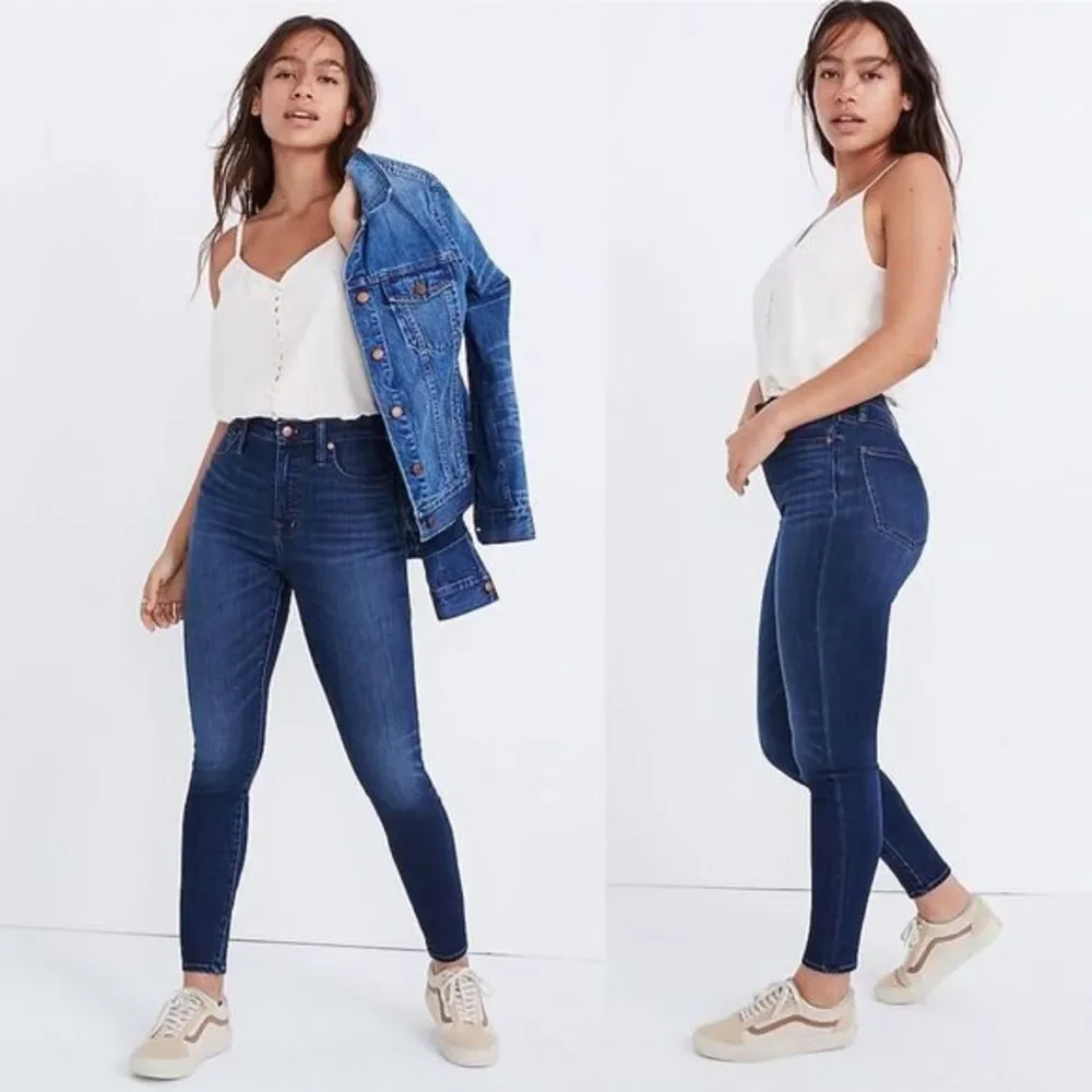 Madewell Tall Curvy High Rise Skinny‎ 35 Tall Danny NWOT